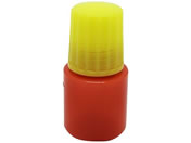 エムアイケミカル/点滴容器ノーベル3号(滅菌済)点滴ボトル 08-3030-0426 本体:茶 キャップ:黄 10CC(25ホンX6フクロイリ)