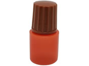 エムアイケミカル/点滴容器ノーベル3号(滅菌済)点滴ボトル 08-3030-0429 本体:茶 キャップ:茶 10CC(25ホンX6フクロイリ)