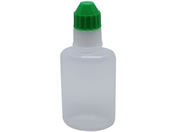 エムアイケミカル/点滴容器フレッシュ(未滅菌)点滴ボトル 08-3025-0712 本体:透明 キャップ:緑 30CC(100ポンイリ)