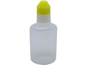 エムアイケミカル/点滴容器フレッシュ(未滅菌)点滴ボトル 08-3025-0713 本体:透明 キャップ:黄 30CC(100ポンイリ)