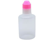 エムアイケミカル/点滴容器フレッシュ(未滅菌)点滴ボトル 08-3025-0716 本体:透明 キャップ:ピンク 30CC(100ポンイリ)