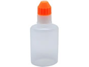 エムアイケミカル/点滴容器フレッシュ(未滅菌)点滴ボトル 08-3025-0908 キャップ:オレンジ 60CC(100ポンイリ)