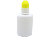 エムアイケミカル/点滴容器フレッシュ(滅菌済)点滴ボトル 08-3025-0804 本体:乳白 キャップ:黄 30CC(20ポンX5フクロイリ)