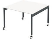 Y2K/�t���[�A�h���X�f�X�N1010 W1000�~D1000 �L���X�^�[�t �z���C�g/FAS10-1010C-WH