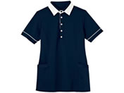 カーシーカシマ/半袖プルオーバー(男女兼用)介護ユニフォーム 24-8152-0004 L HM2449-2(ホシゾラ)