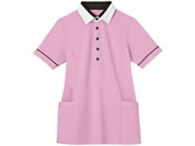 カーシーカシマ/半袖プルオーバー(男女兼用)介護ユニフォーム 24-8152-0401 SS HM2449-9(サクラ)