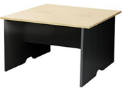 Netforce/�A���j�[�� �t���[�A�h���X�f�X�N ��1200mm �ؐ� �u���b�N�r�~�i�`�������V��