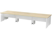 Netforce/�A���j�[�� �t���[�A�h���X�f�X�N ��3600mm �ؐ� �z���C�g�r�~�i�`�������V��