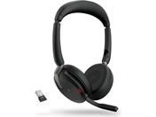 GNオーディオ/Jabra Evolve2 65Flex 無線ヘッドセット 折りたたみ Link390a UC ステレオ/26699-989-999