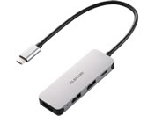 �G���R��/USB-C �n�u �h�b�L���O�X�e�[�V���� HDMI 4K�^60Hz PD�Ή� 4�|�[�g USB-A�~2 �X���� �V���o�[/DST-040BPSV