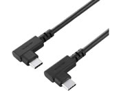 �G���R��/USB Type-C �P�[�u�� ���[L�� ���炩 240W PD EPR USB2.0 480Mbps 1.5m/U2C-CLLEY15NBK