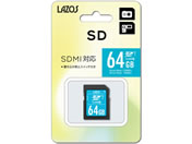 Lazos SDXC[J[h 64GB L-64SDX10-U3