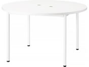 �G�����T/��c�p�e�[�u�� �ی^ W1200�~D1200�~H720mm �V�z���C�g �r�z���C�g/LAT-1212C-WHW
