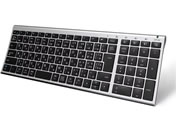 iclever/Bluetooth�L�[�{�[�h �V���o�[�u���b�N/IC-BK22-SB