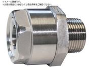 TOYOX/ホース継手 ステンレス製 トヨコネクタ TC3-S型 適合ホース12ミリ 継手規格R3/8 TC3-S12-R3/8 TC3-S12-R3/8