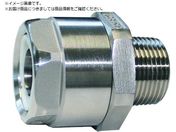 TOYOX/ホース継手 ステンレス製 トヨコネクタ TC3-S型 適合ホース25ミリ 継手規格R1 TC3-S25-R1 TC3-S25-R1