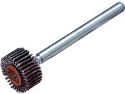TRUSCO/セラミックフラップホイール 軸径3mm #320 外径10×幅5×軸長30 10個入 TCF1005-CE-320