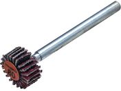 TRUSCO/セラミックフラップホイール 軸径3mm #80 外径10×幅5×軸長30 10個入 TCF1005-CE-80