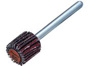 TRUSCO/セラミックフラップホイール 軸径3mm #80 外径10×幅10×軸長30 10個入 TCF1010-CE-80
