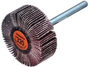 TRUSCO/セラミックフラップホイール 軸径3mm #320 外径25×幅10×軸長30 10個入 TCF2510-CE-320