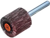 TRUSCO/セラミックフラップホイール 軸径6mm #180 外径25×幅25×軸長40 5個入 TCF2525-CE-180