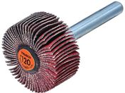 TRUSCO/セラミックフラップホイール 軸径6mm #120 外径30×幅15×軸長40 5個入 TCF3015-CE-120