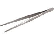 アズワン/ピンセット(中波)無鈎 180mm/7-1293-04