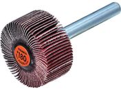 TRUSCO/セラミックフラップホイール 軸径6mm #180 外径30×幅15×軸長40 5個入 TCF3015-CE-180