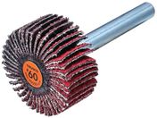 TRUSCO/セラミックフラップホイール 軸径6mm #60 外径30×幅15×軸長40 5個入 TCF3015-CE-60