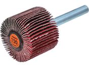 TRUSCO/セラミックフラップホイール 軸径6mm #120 外径30×幅25×軸長40 5個入 TCF3025-CE-120