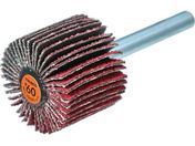 TRUSCO/セラミックフラップホイール 軸径6mm #60 外径30×幅25×軸長40 5個入 TCF3025-CE-60