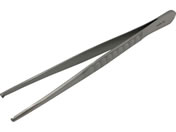 アズワン/ピンセット(大波)有鈎 150mm/7-1294-03