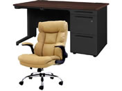 Netforce/�f�X�N�`�F�A�Z�b�g �Б�3�i W1400 �����f�X�N+�`�F�A ���~�L������/LKD147BKDYBRCA3