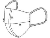 �i�K�C���[�x��/�}�X�N(2���g)L �z�}�X�N 25-2810-01 HOS-5515(L)