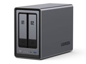 UGREEN/NAS�X�g���[�W NASync SATA2�x�C 80TB�Ή� RAID1/DXP2800