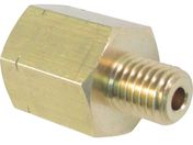 ASOH/黄銅製 変換内外ソケット 外UNF1/4-28×内PT1/8 NF-3281R