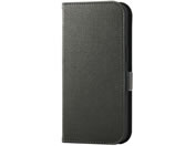 エレコム/iPhone 16e ケース 手帳型 グリーン/PM-A25SPLFUSGN