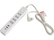 �G�X�R 100V 14A�~2m�e�[�u���^�b�v USB�|�[�g EA815GL-24