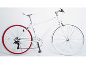 21Technology/�N���X�o�C�N �V�}�m��6�i�ϑ� 700�~28C �z���C�g/���b�h����/CL266