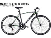 21Technology/�N���X�o�C�N �V�}�m��6�i�ϑ� 700�~28C �}�b�g�u���b�N/�O���[��/GT100