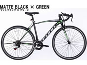 21Technology/���[�h�o�C�N �V�}�m��14�i�ϑ� 700�~28C �}�b�g�u���b�N/�O���[��/GT100S