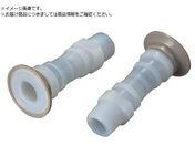 フロンケミカル/フッ素樹脂 PFA サニタリーヘルール×おねじジョイント1.5S R1 NR2119-007