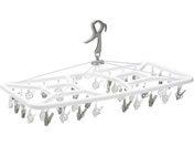 �X�g���b�N�X�f�U�C�� WHITE LAUNDRY �p�n���K�[ �s���`42P SB-093