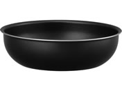 アイリスオーヤマ/ダイヤモンドコートパン 炒め鍋 26cm IH・ガス火対応 ブラックメタリック/NTF-SEI26W