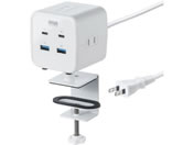 �T�����T�v���C/�N�����v�Œ莮�^�b�v �ȒP�E���E4���������ύX�E���g�p�Ή��EPD65W�E�z���C�g/TAP-B115UC-2W