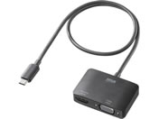 �T�����T�v���C/USB Type C-HDMI+VGA�ϊ��A�_�v�^/AD-ALCMST2HV