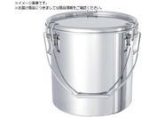 MONOVATE/ステンレスタンク テーパー付吊下げ密閉タンク フタ付 20L TP-CTB-30
