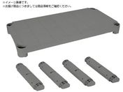 TRUSCO/プラ棚用 棚板セット 棚板間隔高さ515mm用脚4本付
