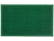 山崎産業 エバック サンステップマット 600×900mm グレー F-131-6