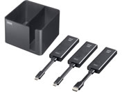 �T�����T�v���C/4K�Ή����C�����XHDMI�G�N�X�e���_�[ Type-C���M�@2��E���[BOX�Z�b�g/VGA-EXWHD12CSET